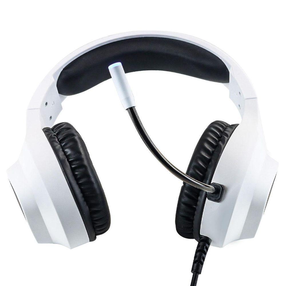 Fone De Ouvido Headset Gamer Chroma Usb 7.1 Rgb Branco -... - 8