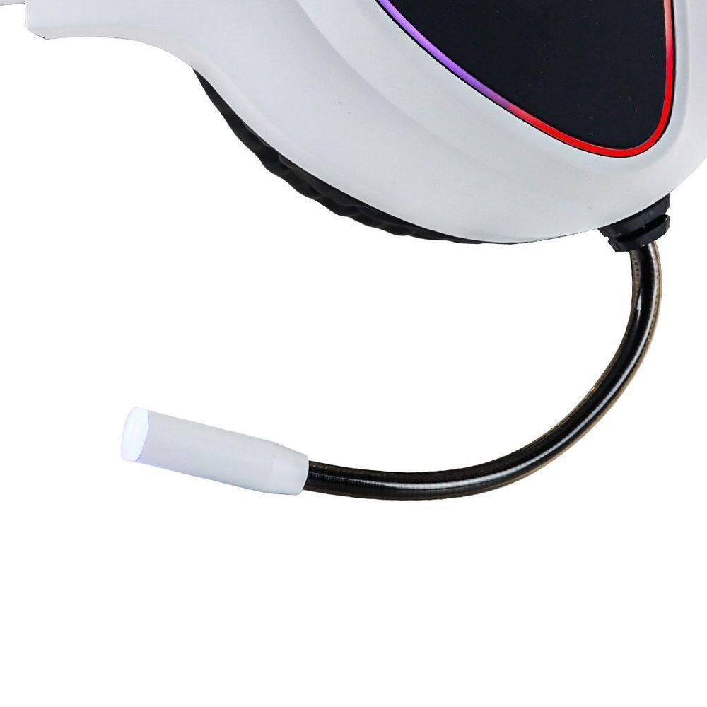 Fone De Ouvido Headset Gamer Chroma Usb 7.1 Rgb Branco -... - 10