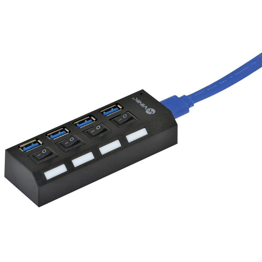 Hub Usb 3.0 4 Portas Com Interruptor Huv-50 - 2