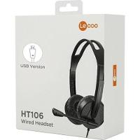 Fone De Ouvido Com Microfone Usb Lecoo Ht106 - 4