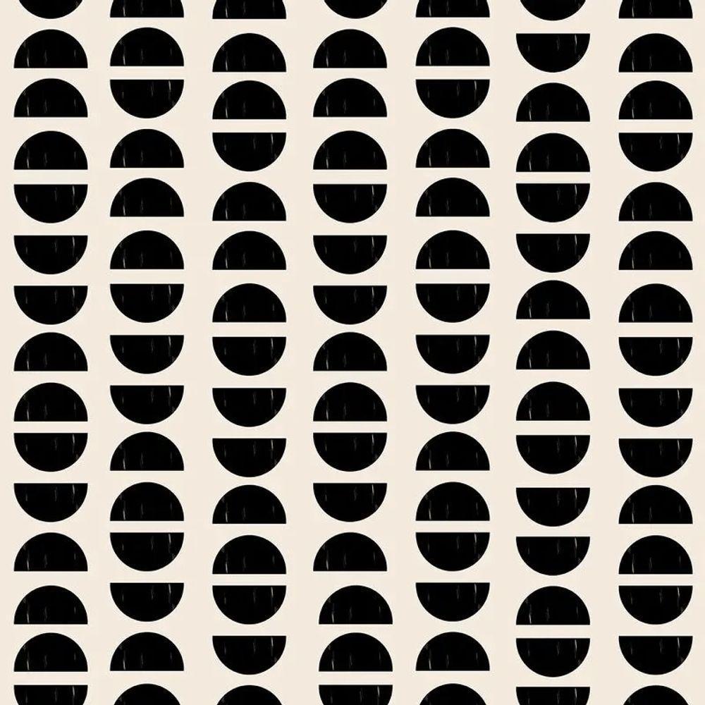 Papel De Parede Revoada Café Preto E Branco 4461 - 1