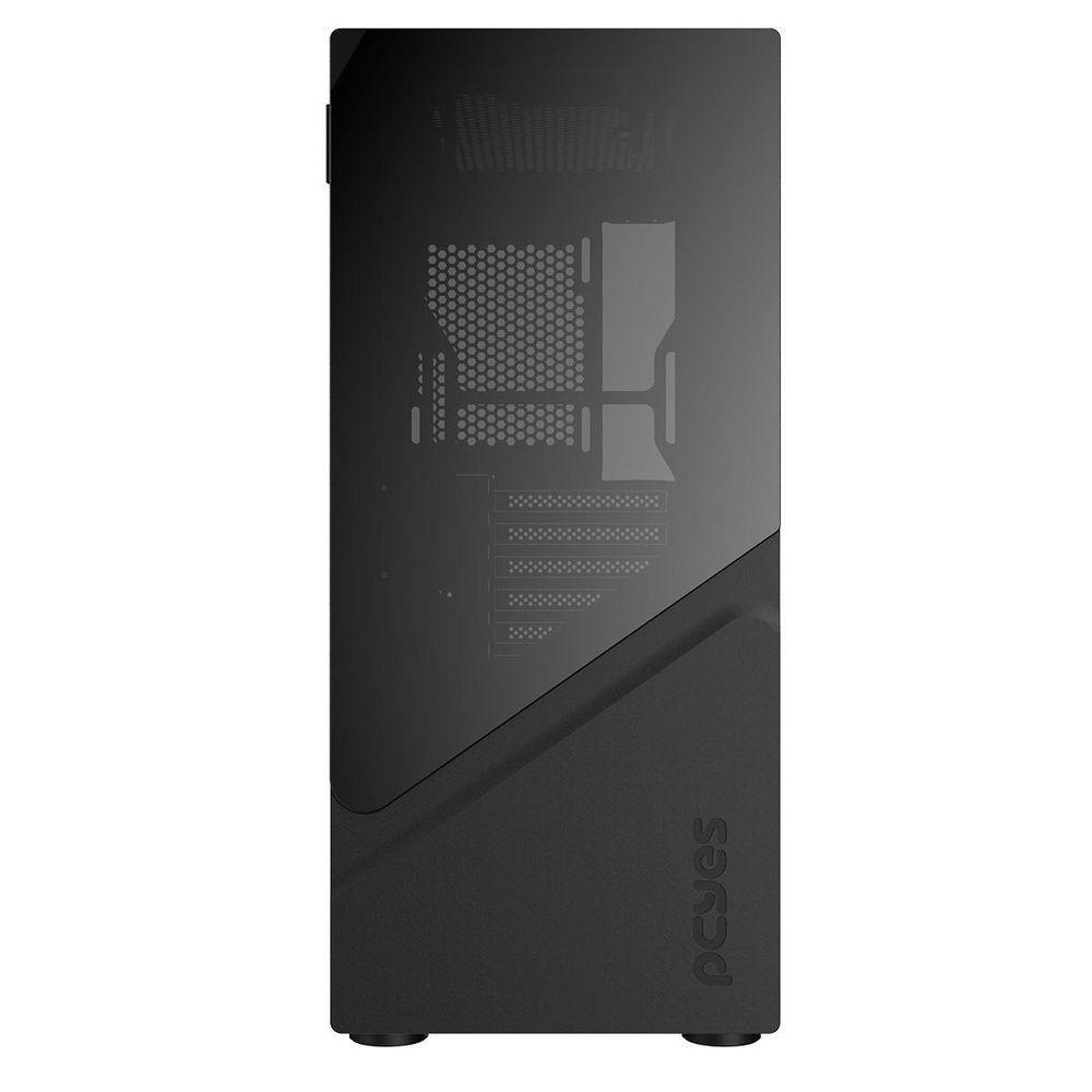 Gabinete Gamer Set Black Vulcan - Lateral Em Vidro -... - 9