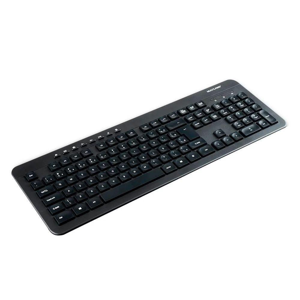 Combo Teclado + Mouse Multilaser S- Fio Recarregavel - Tc250 - 1