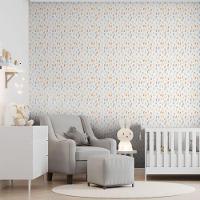 Papel De Parede Revoada Mini Pinceladas Amarelo, Azul E Vermelho 4411 - 2