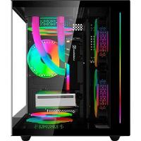 Gabinete Gamer C3tech Aquarius Mt-g810 Sem Fans Preto - 3