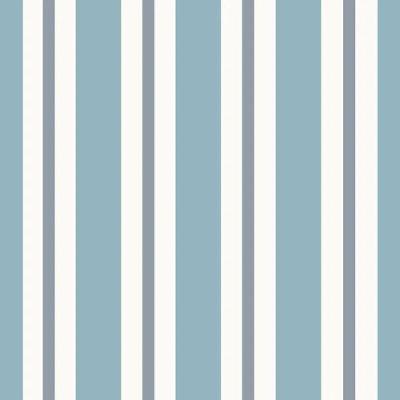 Papel De Parede Revoada Listrado Azul 4452