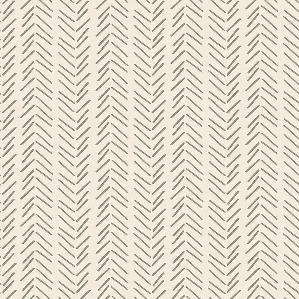 Papel De Parede Revoada Franjinha Chumbo 4447 - 1