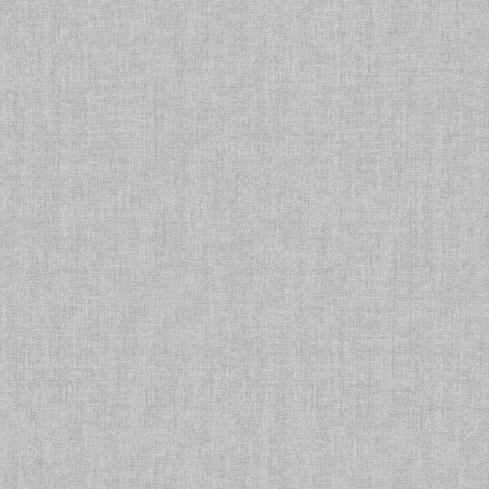 Papel De Parede Botany House Aspecto Têxtil Cinza 15589 - 1