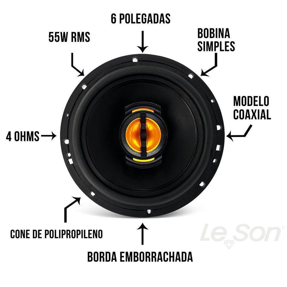 Kit Som Automotivo Fácil Falante Jb669 Flex 6 6 X 9"... - 6