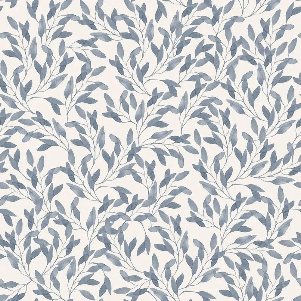 Papel De Parede Revoada Oliveira Azul 4426 - 1