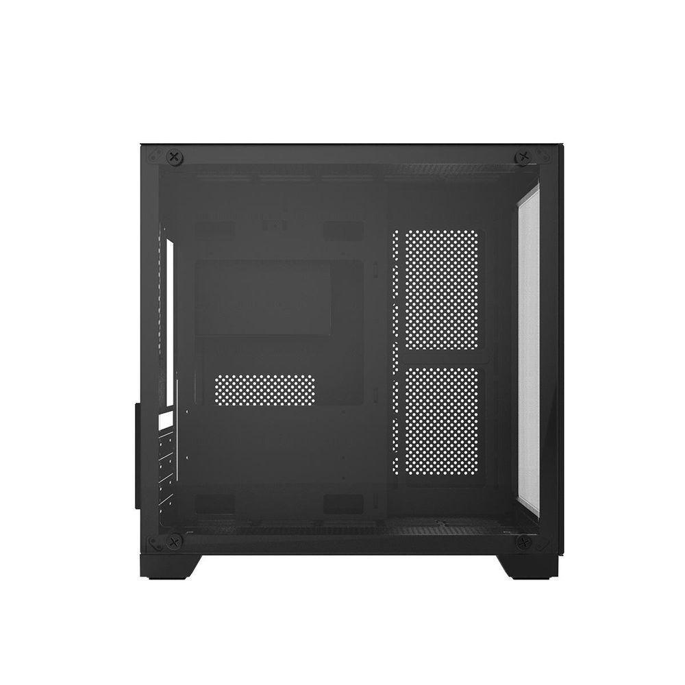 Gabinete Gamer Forcefield Black Vulcan - Frontal E... - 7