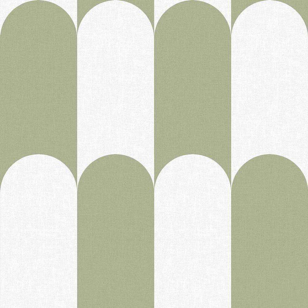 Papel De Parede Botany House Yin Yang Verde 15555 - 1