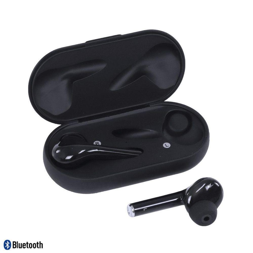 Fone De Ouvido Bluetooth W1 Touch - Preto - 1