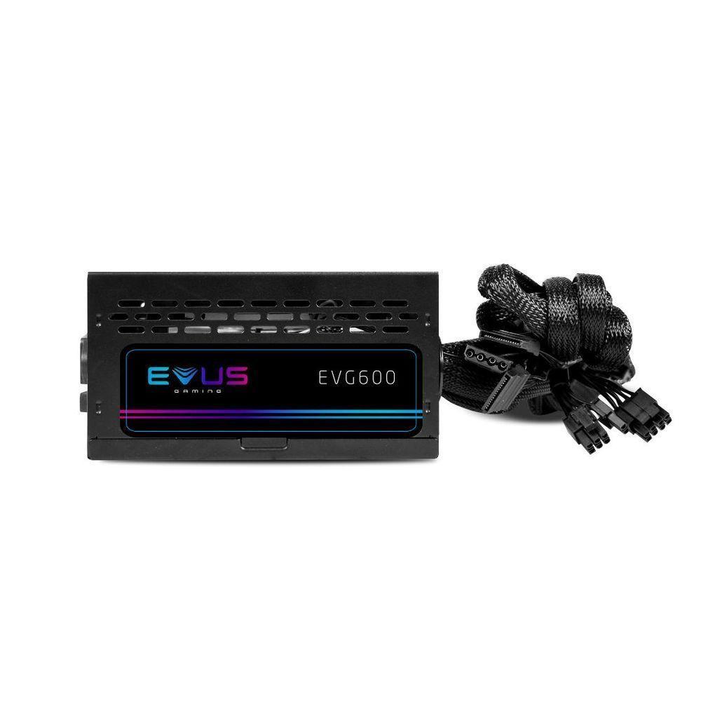 Fonte Gamer Evus Evg600 Argb 600w Selo 80 Plus Bronze - 4