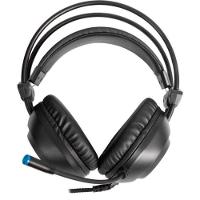 Headset Gamer Fortrek Crusader P2 + Usb Rgb Preto