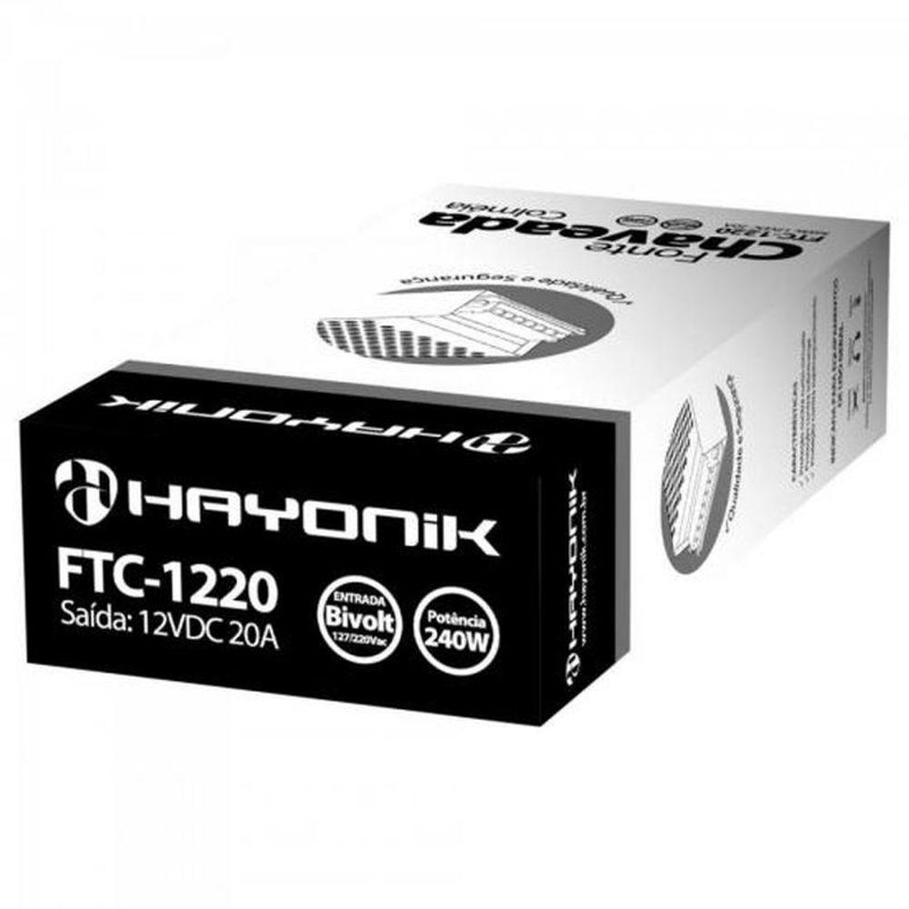 Fonte Colmeia Hayonik Ftc1220 12vdc 20a 240w Bivolt Manual - 7