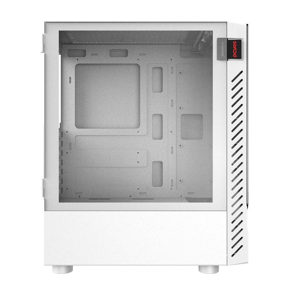 Gabinete Gamer Set White Ghost - Lateral Em Vidro -... - 9