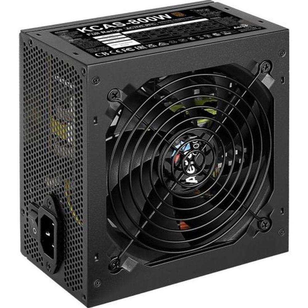 Fonte Gamer Atx Aerocool Kcas 800w 80 Plus Full Range Apfc - 4