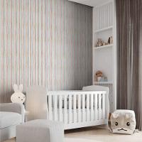 Papel De Parede Revoada Listrado Aquerela Chiclete 4407 - 3