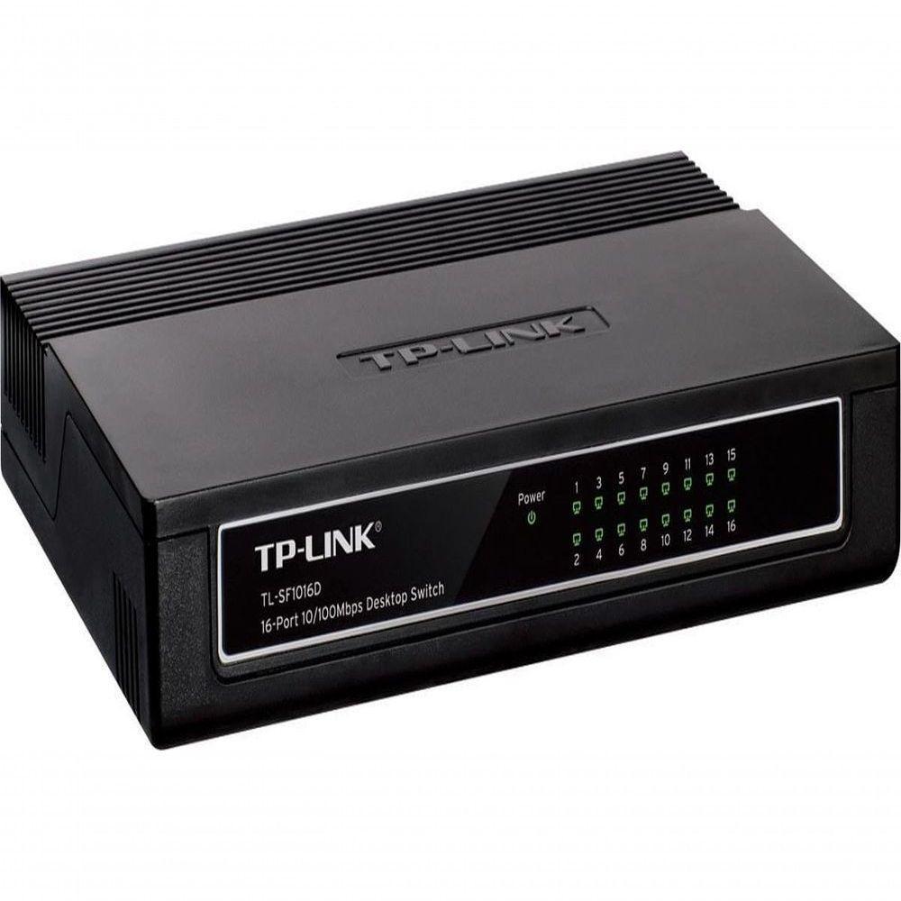 Switch De Mesa De 16 Portas - 10-100mbps - Tl-sf1016d Smb - 1