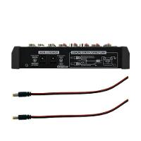 Mesa De Som Stetsom Stm1206 6 Canais 12v - 2