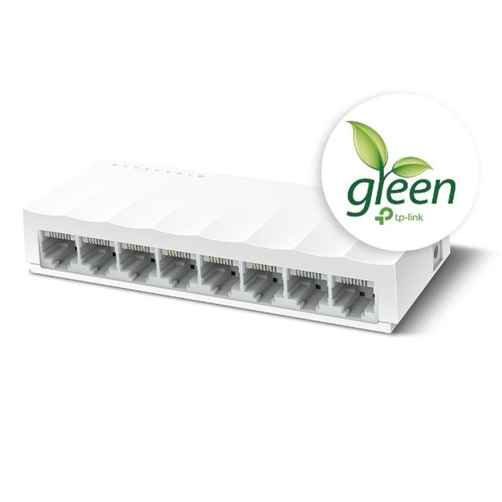 Switch 08 Portas Tp-link 10-100 Mbps Tl-ls1008 - 4