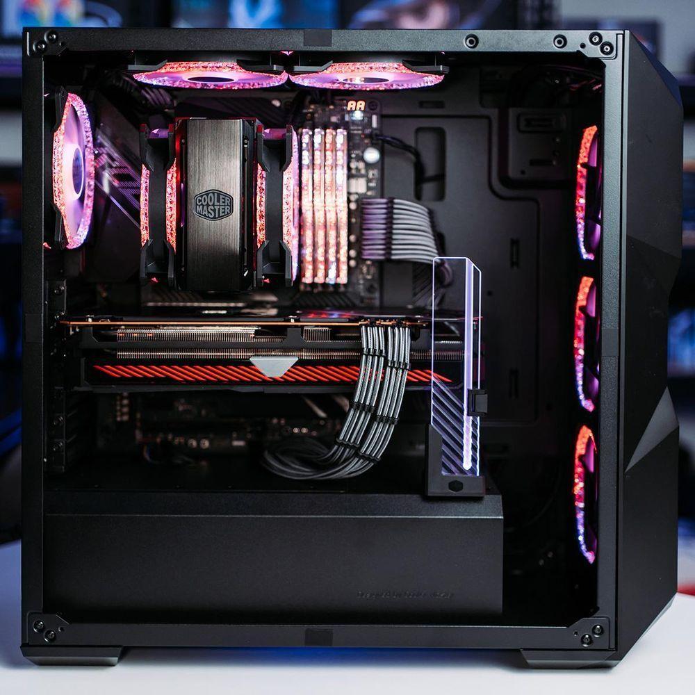 Suporte Universal Para Placa De Video Com Iluminação Argb - Mca-u000r-gsbtg-00 - 4