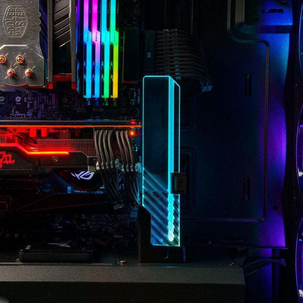 Suporte Universal Para Placa De Video Com Iluminação Argb - Mca-u000r-gsbtg-00 - 6