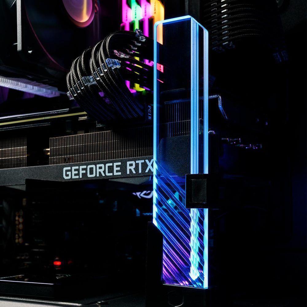 Suporte Universal Para Placa De Video Com Iluminação Argb - Mca-u000r-gsbtg-00 - 9