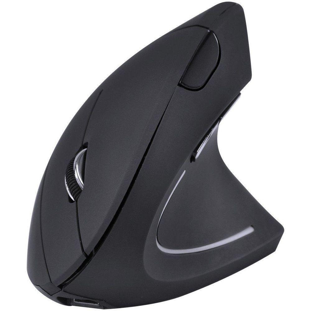 Mouse Sem Fio Recarregavel 2.4 Ghz Vertical Ergonomico... - 1