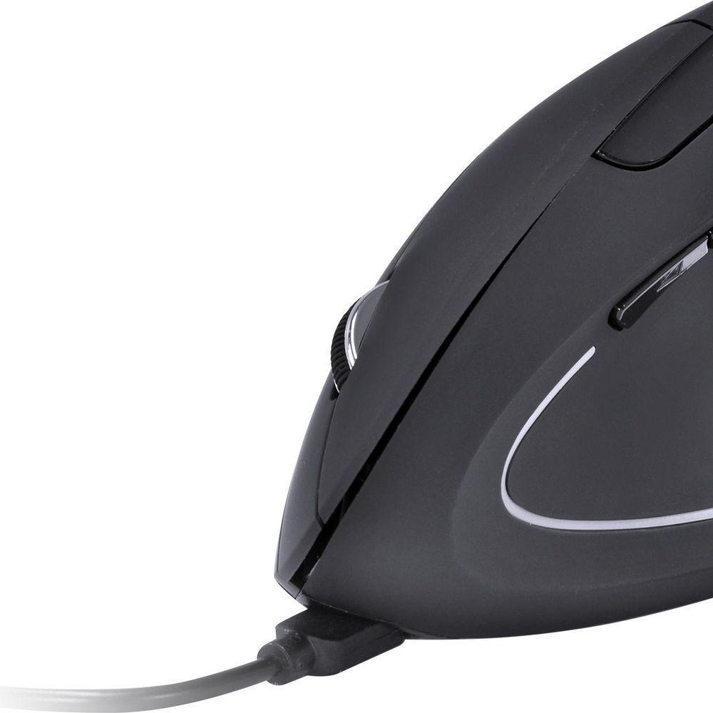 Mouse Sem Fio Recarregavel 2.4 Ghz Vertical Ergonomico... - 3