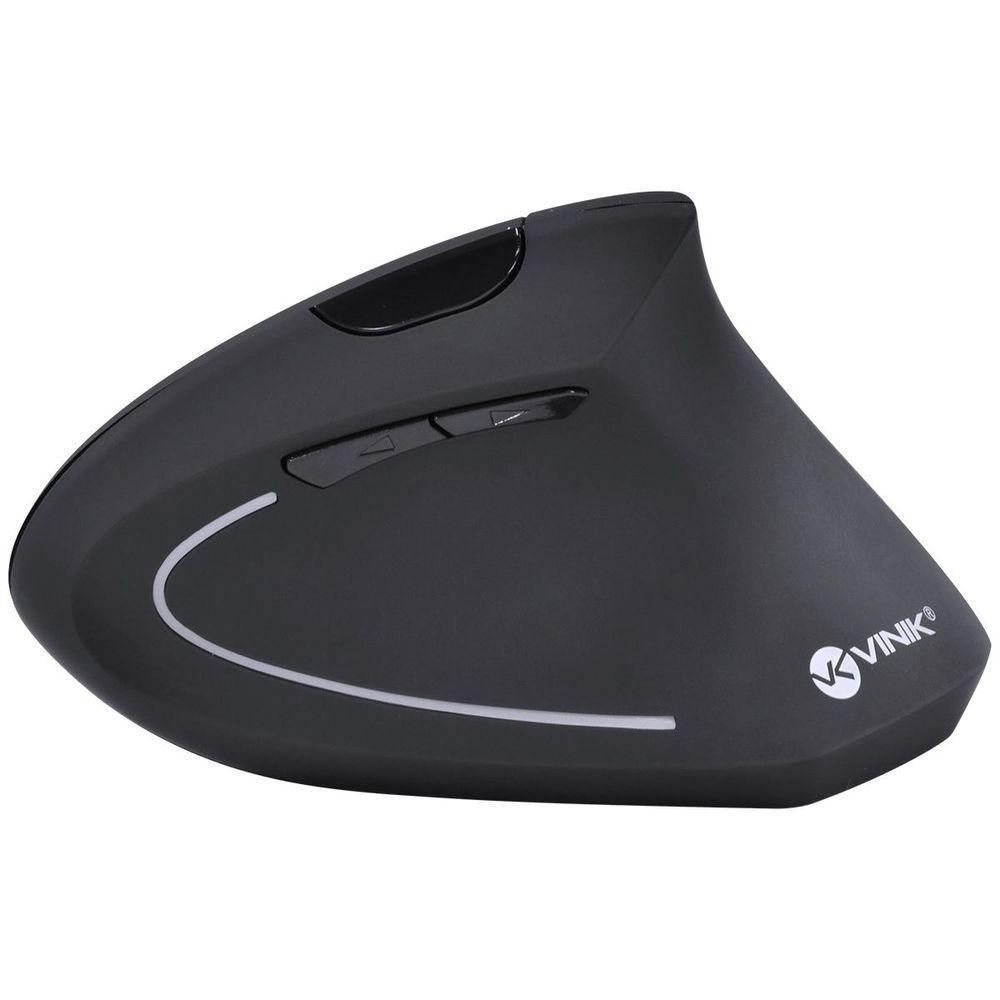 Mouse Sem Fio Recarregavel 2.4 Ghz Vertical Ergonomico... - 7