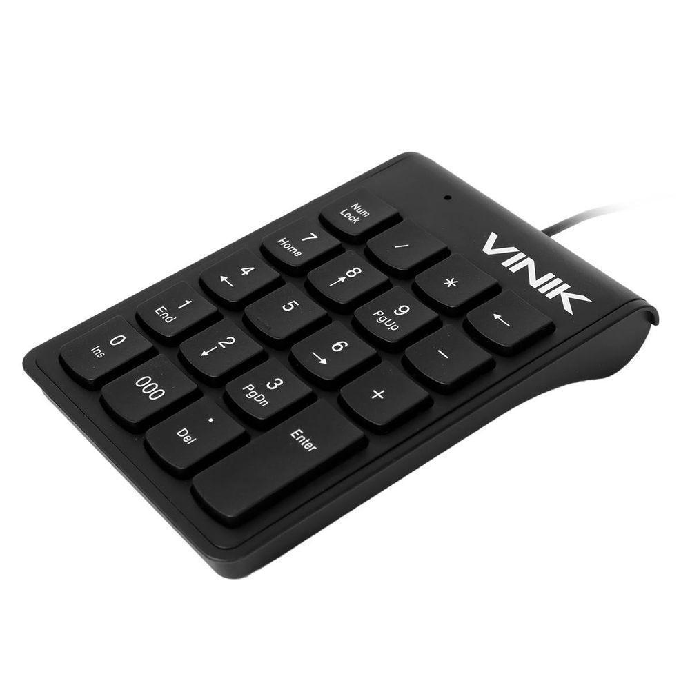 Teclado Numérico Usb Dynamic 20 Teclas Cabo 1.8m Preto - - 4