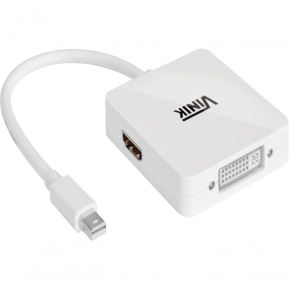 Adaptador Mini Dp X Dvi-hdmi-dp Mdp-3in - 1