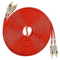 Cabo De Audio Evus C-030 Premium 2rca X 2rca Macho 5,0m - 1