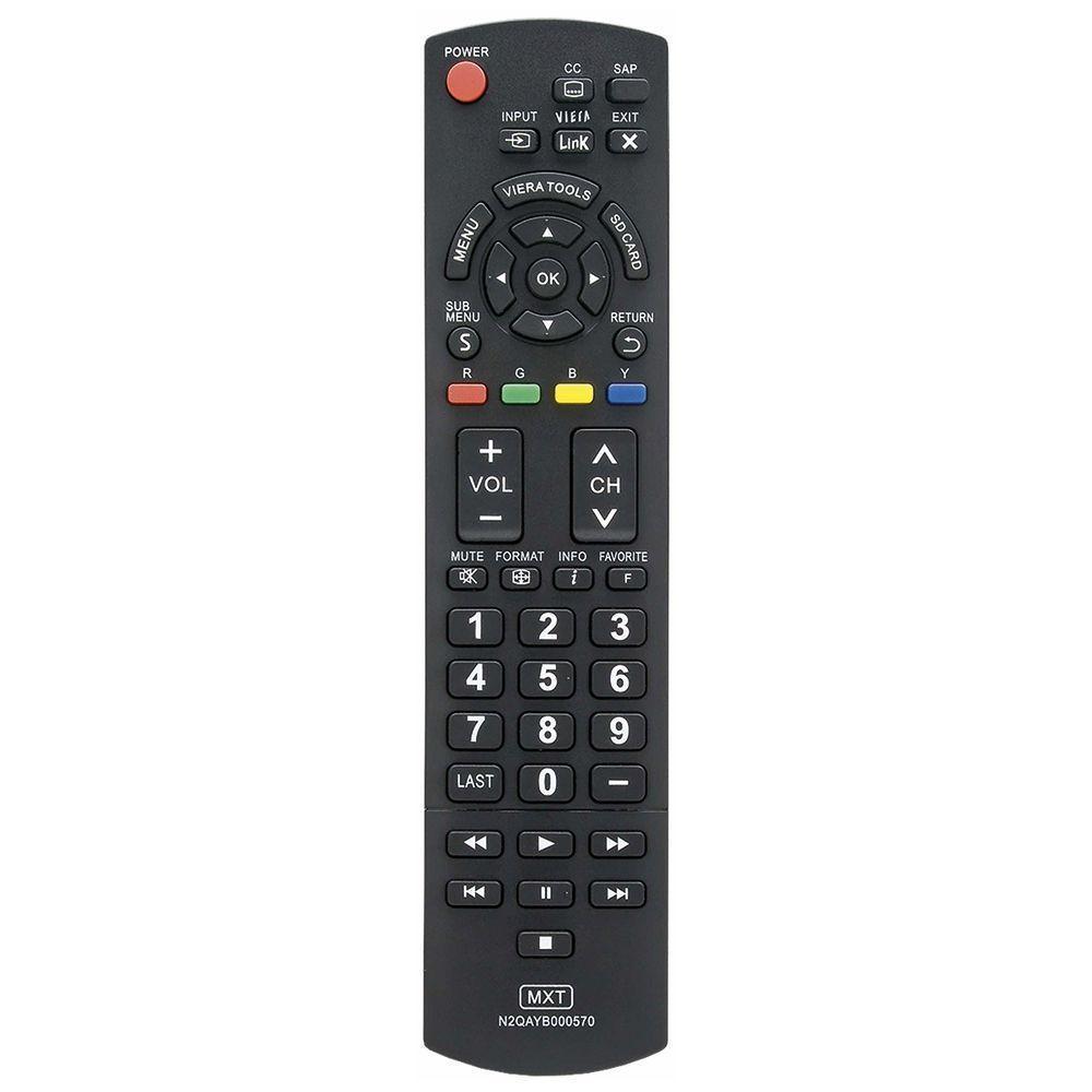 Controle Remoto Mxt 01254 Tv Lcd Panasonic Viera N2qayb00057 - 1