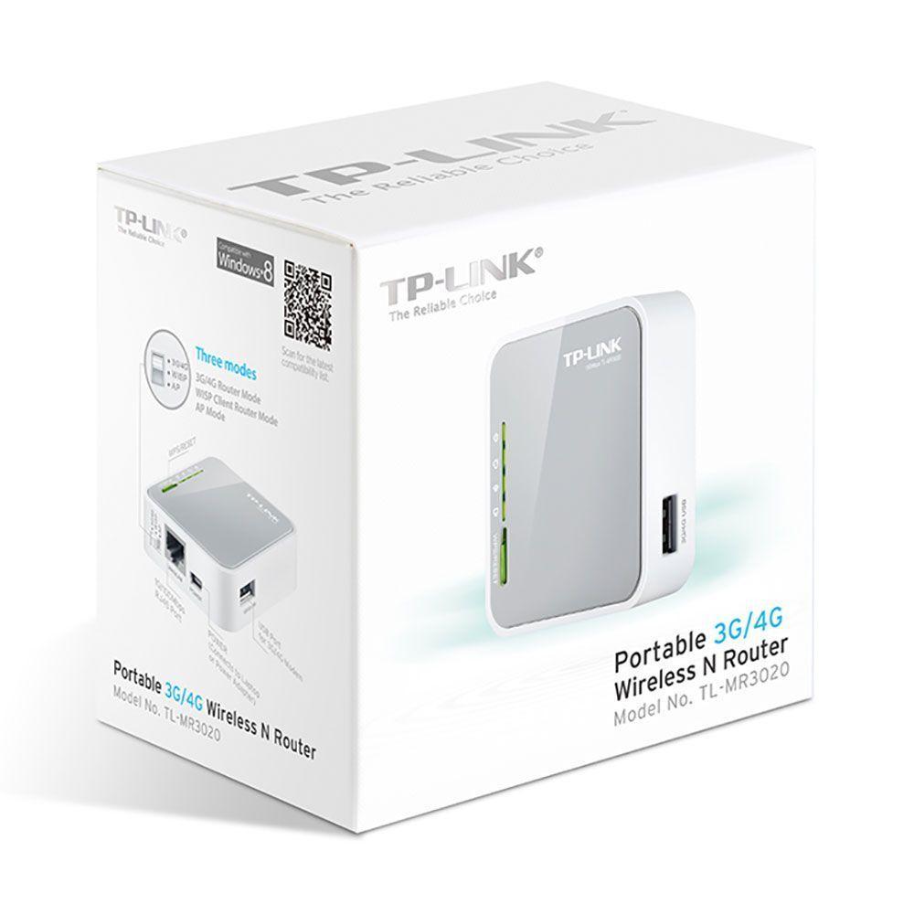 Roteador Wireless 3g Tp-link Tl-mr3020 Portatil - 4