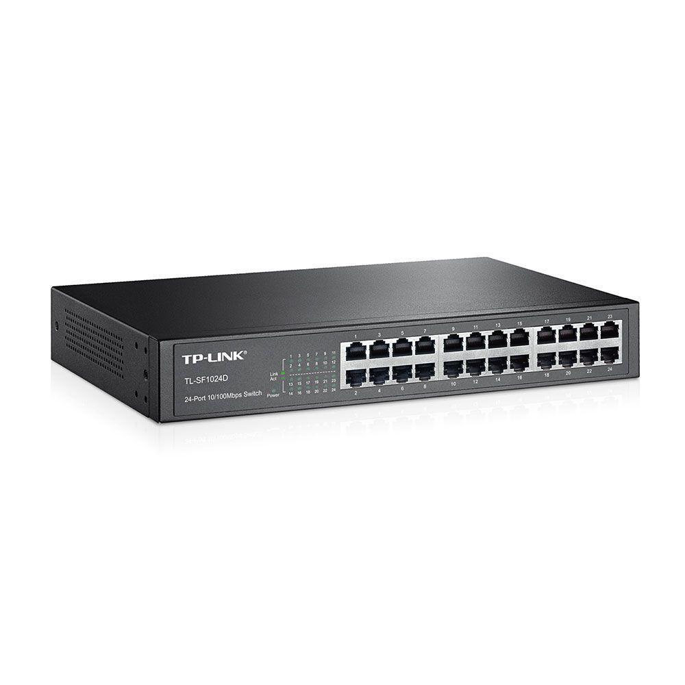 Switch 24 Portas Tp-link Tl-sf1024d 10-100 Mbps - 1