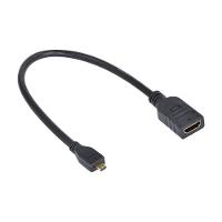 Cabo Adaptador Micro Hdmi X Hdmi Femea Amchf-30 - 1