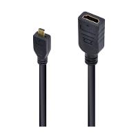 Cabo Adaptador Micro Hdmi X Hdmi Femea Amchf-30 - 2