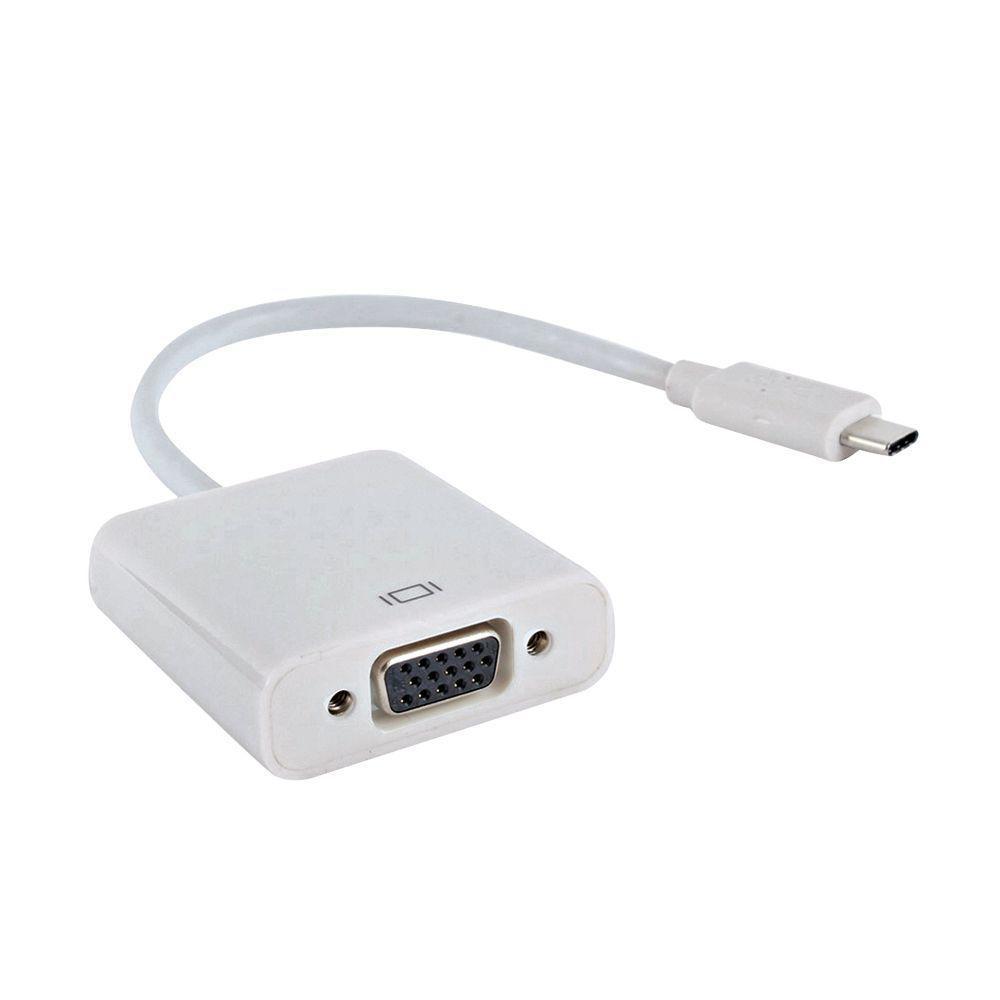 Cabo Adaptador Usb C Macho X Vga Femea - 1