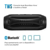Caixa De Som Boombox Aiwa Bbs-02a 50w Bluetooth - 5