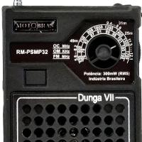 Rádio Portátil Rm-psmp32 Preto Motobras - 2