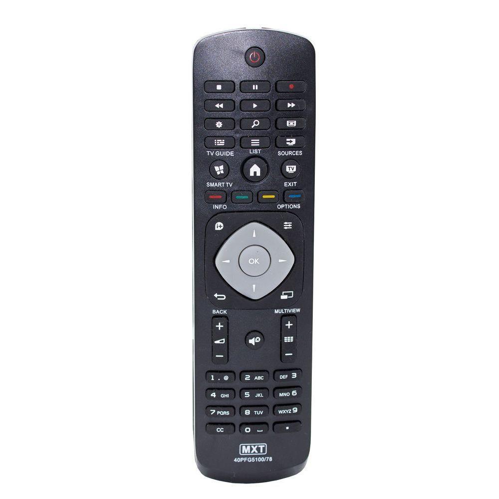 Controle Remoto Tv Smart Mxt 01322 Philips 40pfg5100- 78 - 1