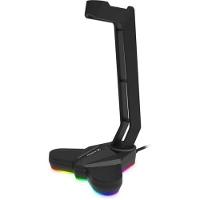 Suporte Para Headset Fortrek Vickers Rgb Preto - 5