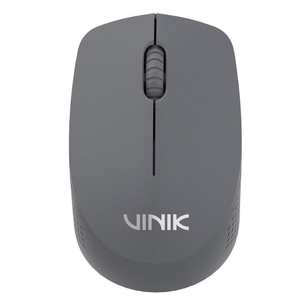Mouse Sem Fio Vinik Feather Vf110 1200dpi - Cinza - 1