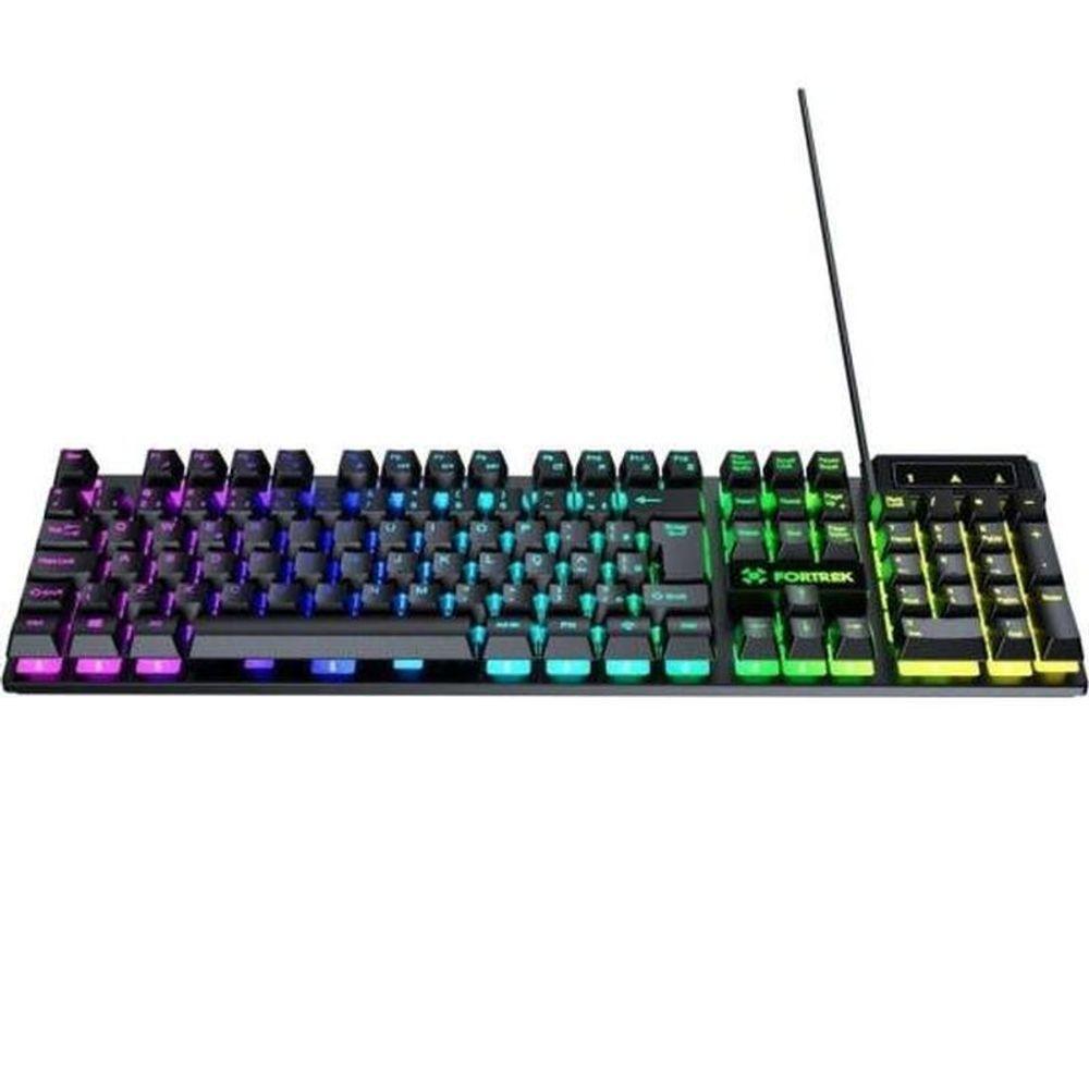 Teclado Gamer Fortrek Fearless 100 Fullsized Preto - 4