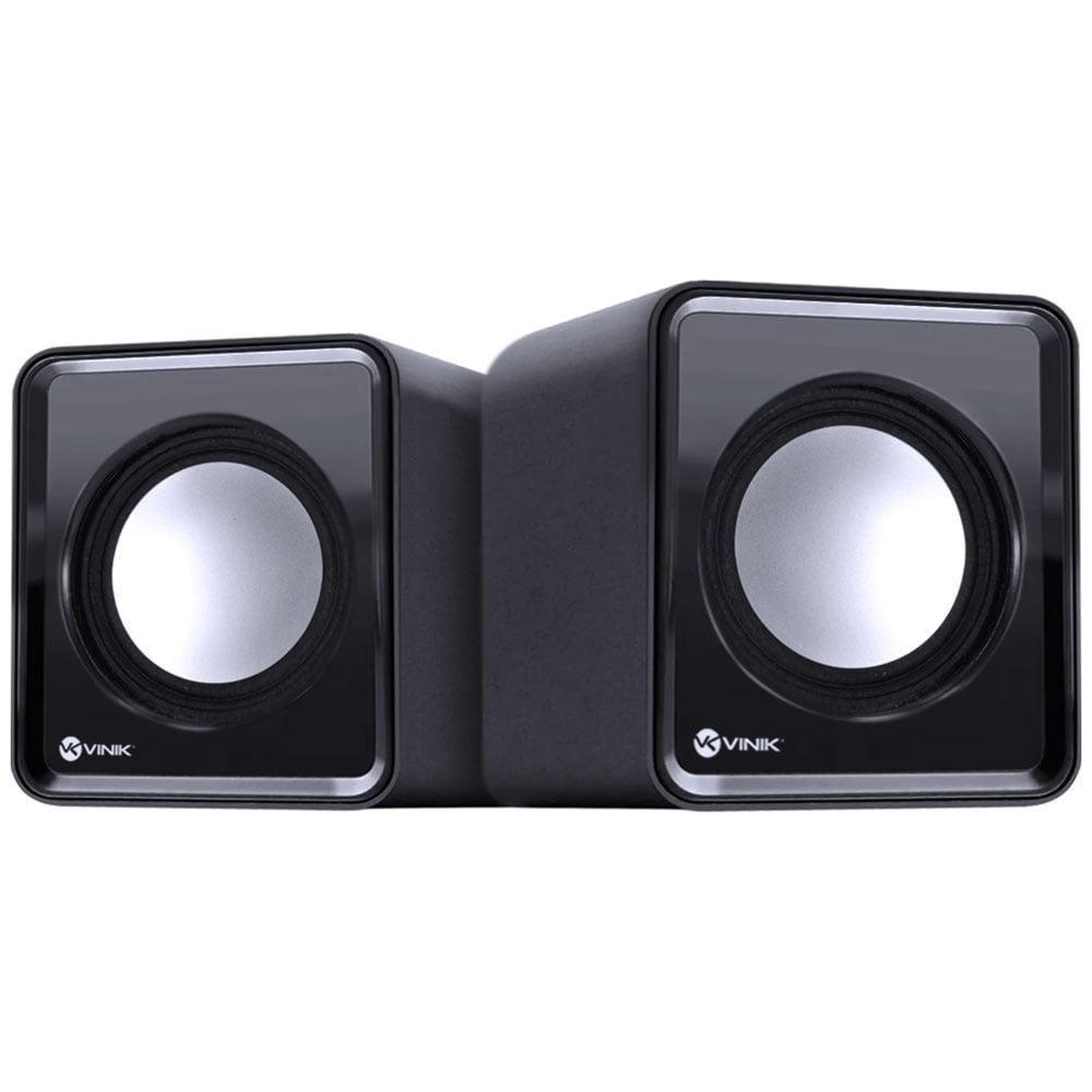 Caixa De Som 2.0 Usb 5v 2x 1w Com Controlador De Volume - - 1