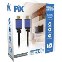 Cabo Hdmi 2.0 4k 19 Pinos Com Filtro 15m Pix - 5