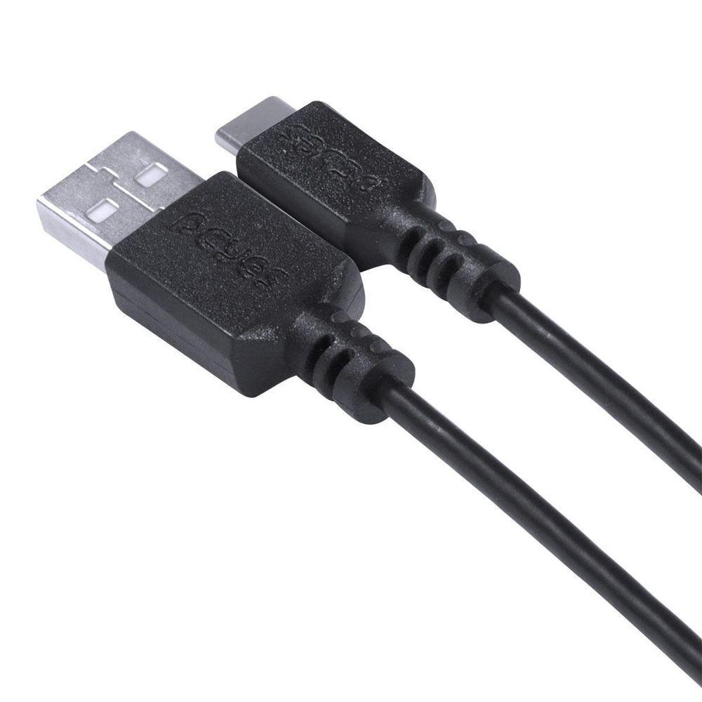 Cabo Usb A 2.0 Para Usb Tipo C 2m Preto - Puacp-02 - 5